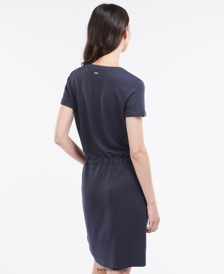 apranga Barbour Baymouth suknelė rožinis punšas moterys 6F6D801862