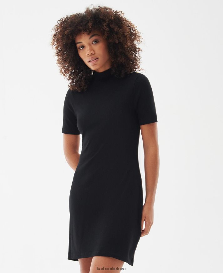 apranga Barbour andersono suknele klasikinis juodas moterys 6F6D801870