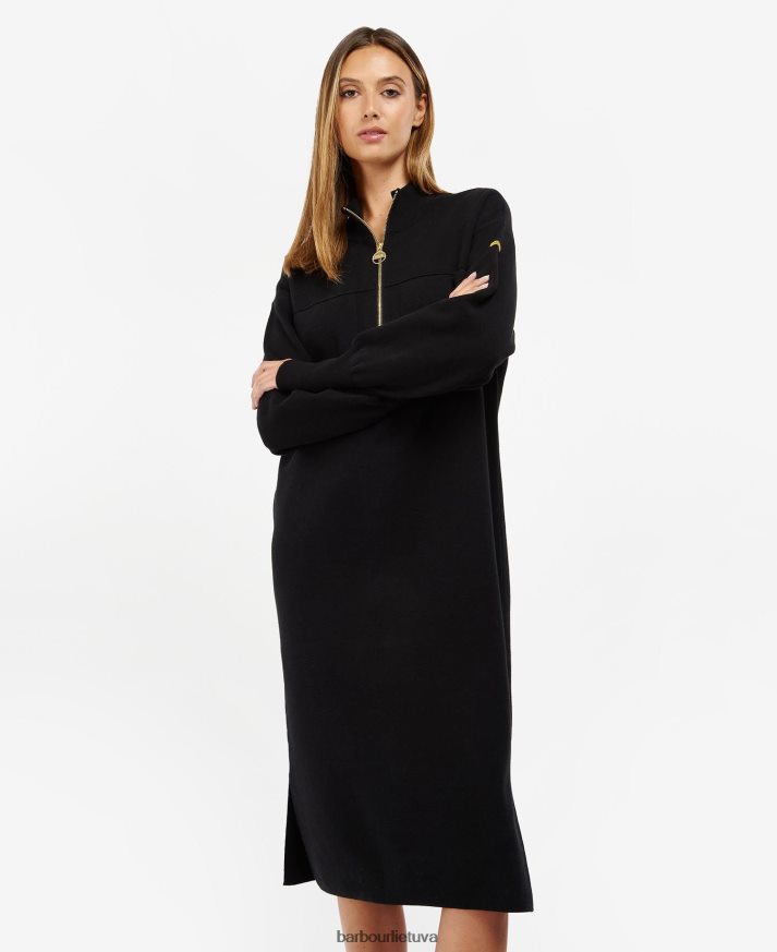 apranga Barbour carmona suknelė klasikinis juodas moterys 6F6D801879