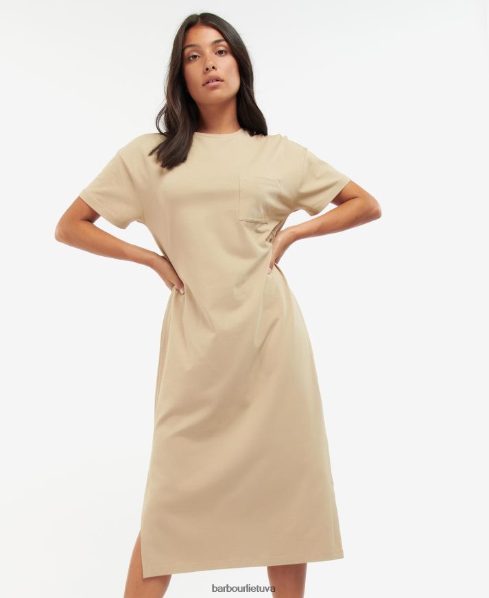 apranga Barbour karaliavimo marškinėlių suknelė klasikinis juodas moterys 6F6D801852