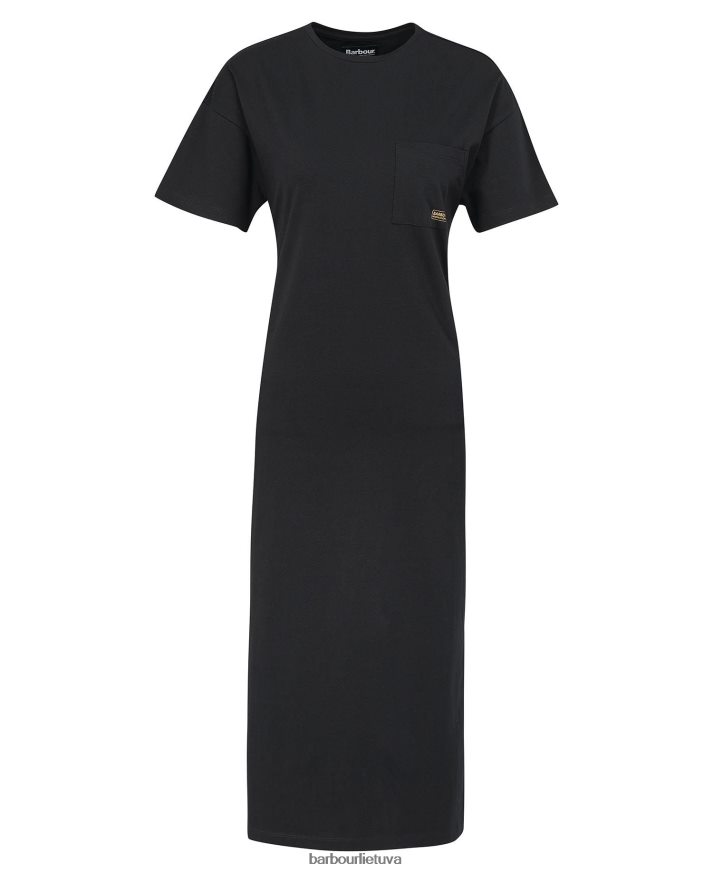 apranga Barbour karaliavimo marškinėlių suknelė klasikinis juodas moterys 6F6D801855
