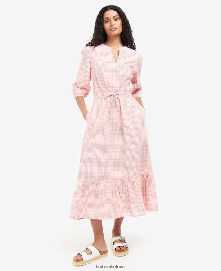 apranga Barbour maskia suknele kelių šviesų moterys 6F6D801815