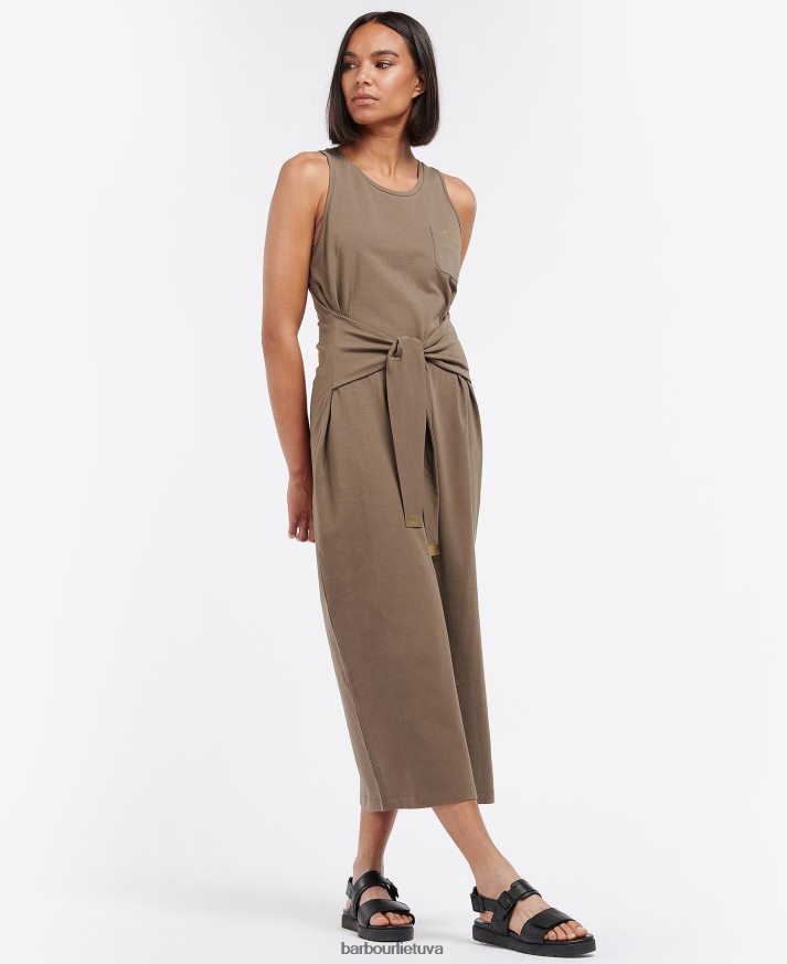 apranga Barbour morgan suknelė klasikinis juodas moterys 6F6D801833