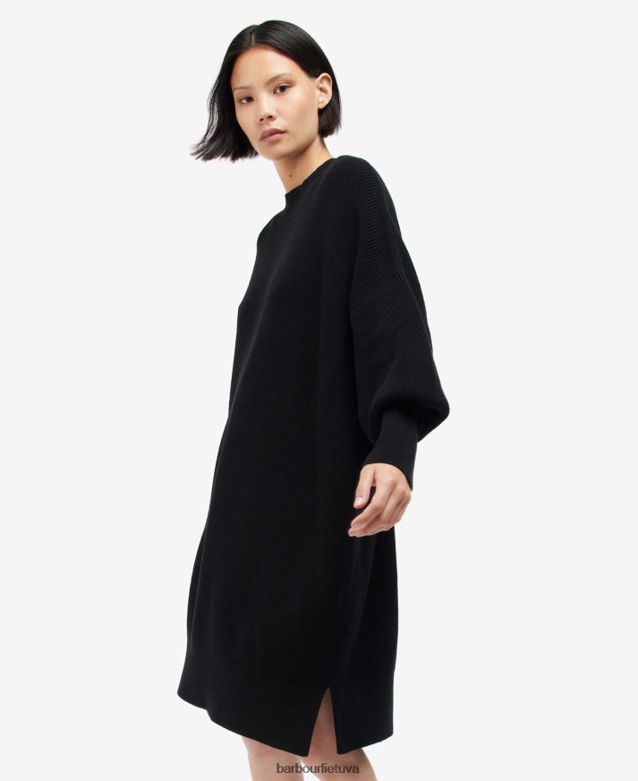 apranga Barbour paviljono suknelė juodas moterys 6F6D801909