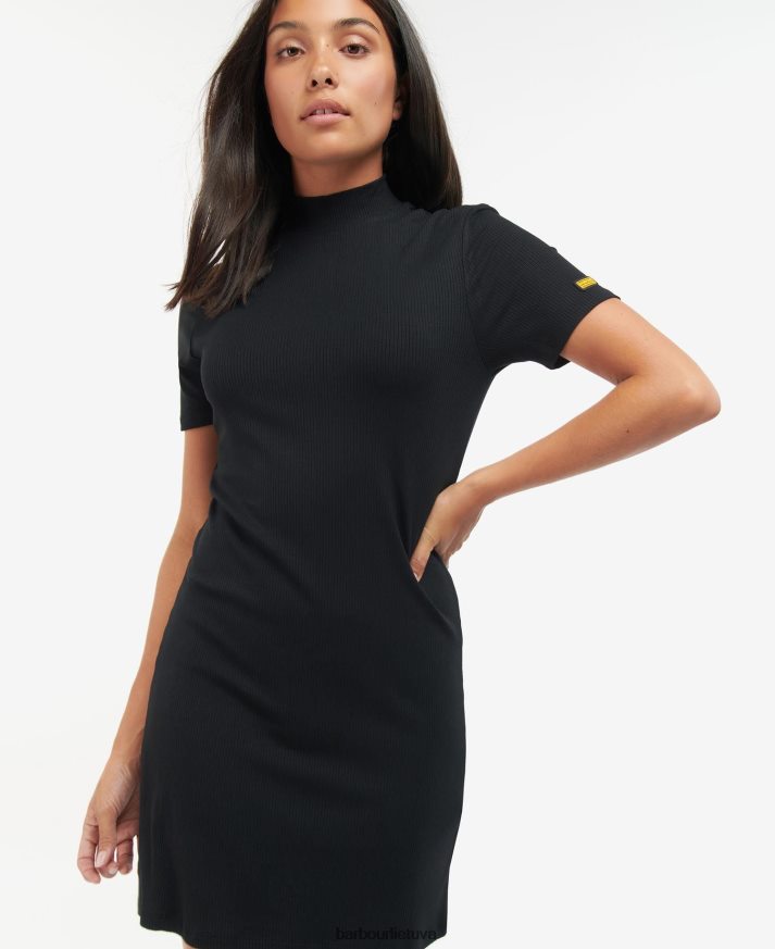 apranga Barbour petillo suknelė klasikinis juodas moterys 6F6D801872