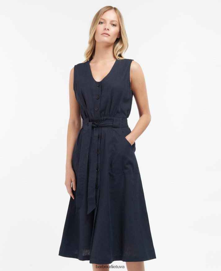 apranga Barbour rutherglen suknelė indigo moterys 6F6D801816