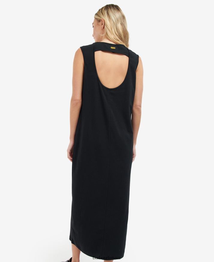 apranga Barbour viso lauko trikotažo suknelė klasikinis juodas moterys 6F6D801873