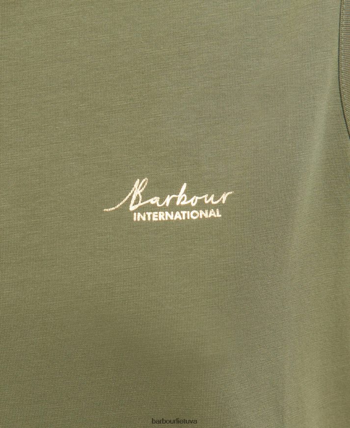 apranga Barbour viso lauko trikotažo suknelė klasikinis juodas moterys 6F6D801881