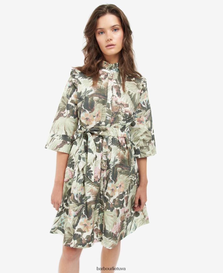 apranga Barbour x House of Hackney gransden suknele limerencija/papirusas moterys 6F6D801896