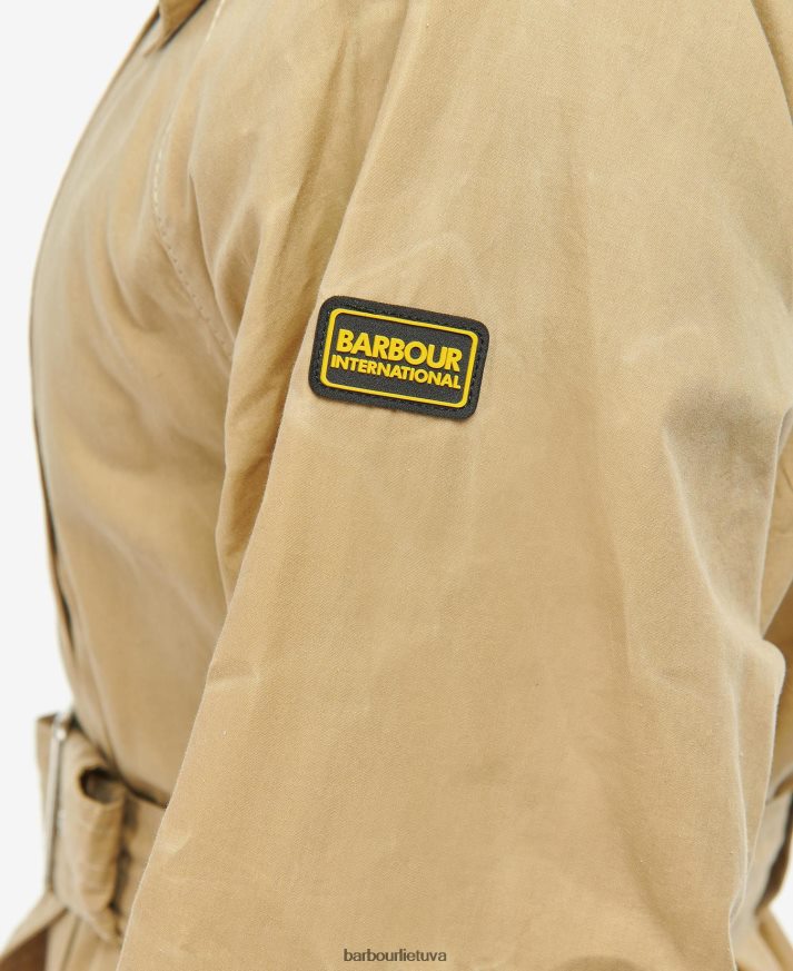 apranga Barbour Rossin dušui atsparus paltas vidurnakčio žalias / vidurnakčio žalias čekis moterys 6F6D801529