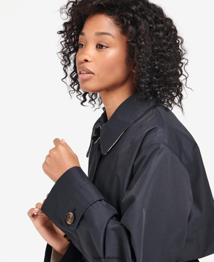 apranga Barbour somerlando paltas tamsus laivynas/senovinė tuopa moterys 6F6D801533