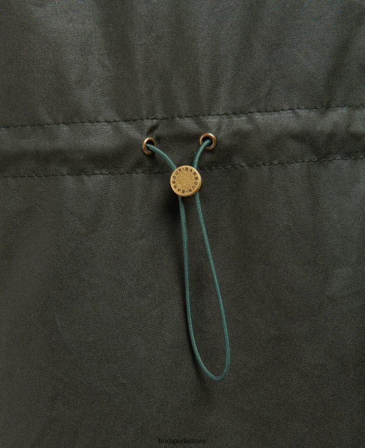 apranga Barbour Gunnister vaško striukė juodas/senovinis tartanas moterys 6F6D801375