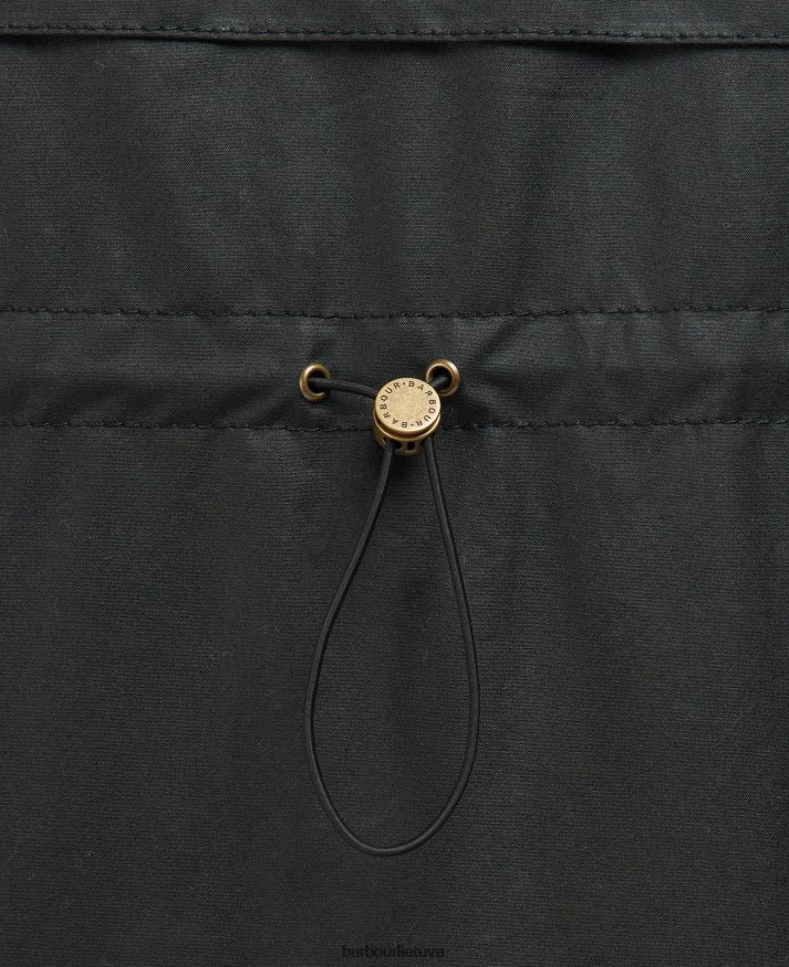 apranga Barbour Gunnister vaško striukė juodas/senovinis tartanas moterys 6F6D801395