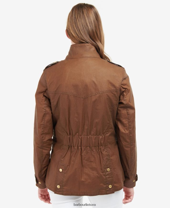 apranga Barbour Premium Defense vaškuota striukė archyvas alyvuogių/senovinis moterys 6F6D801377