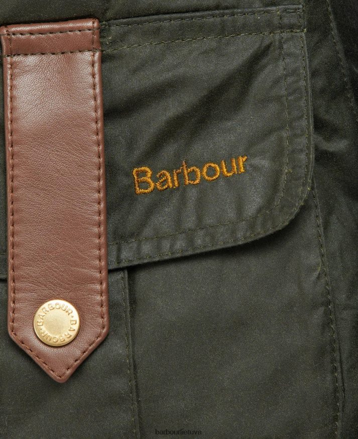 apranga Barbour Premium Defense vaškuota striukė archyvas alyvuogių/senovinis moterys 6F6D801396