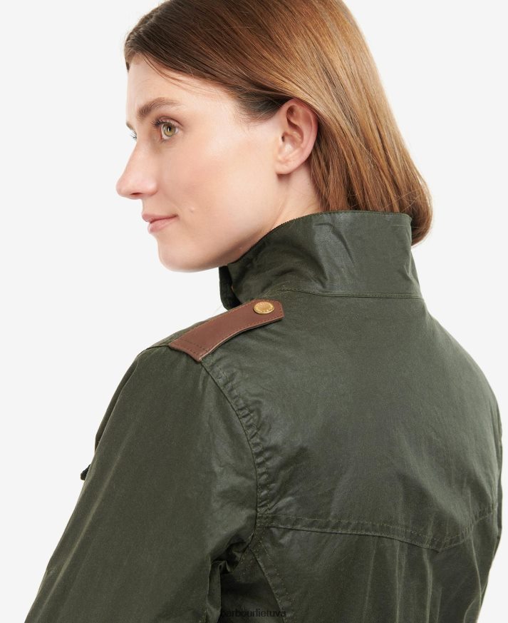 apranga Barbour Premium Defense vaškuota striukė archyvas alyvuogių/senovinis moterys 6F6D801396