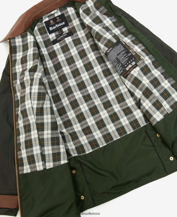 apranga Barbour aukščiausios kokybės beadnell vaškuota striukė archyvas alyvuogių/senovinis moterys 6F6D801387