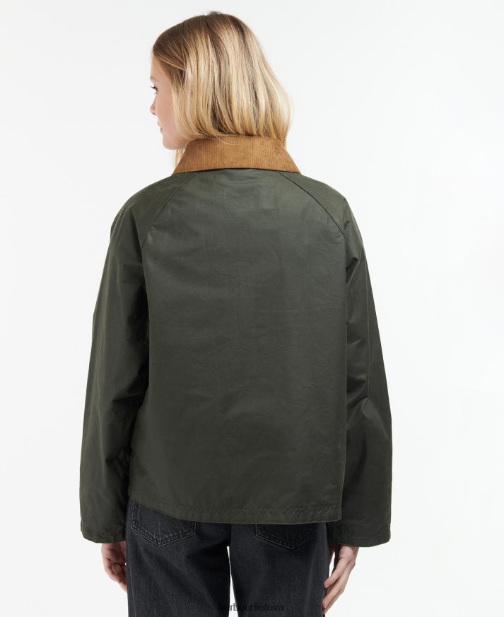 apranga Barbour eddleston vaškuota striukė archyvas alyvuogių/senovinis moterys 6F6D801367