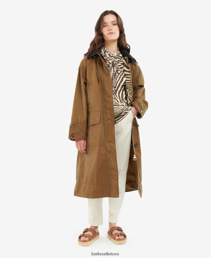 apranga Barbour x House of Hackney petiver vaško striukė smėlis / limerence / dangus moterys 6F6D801382