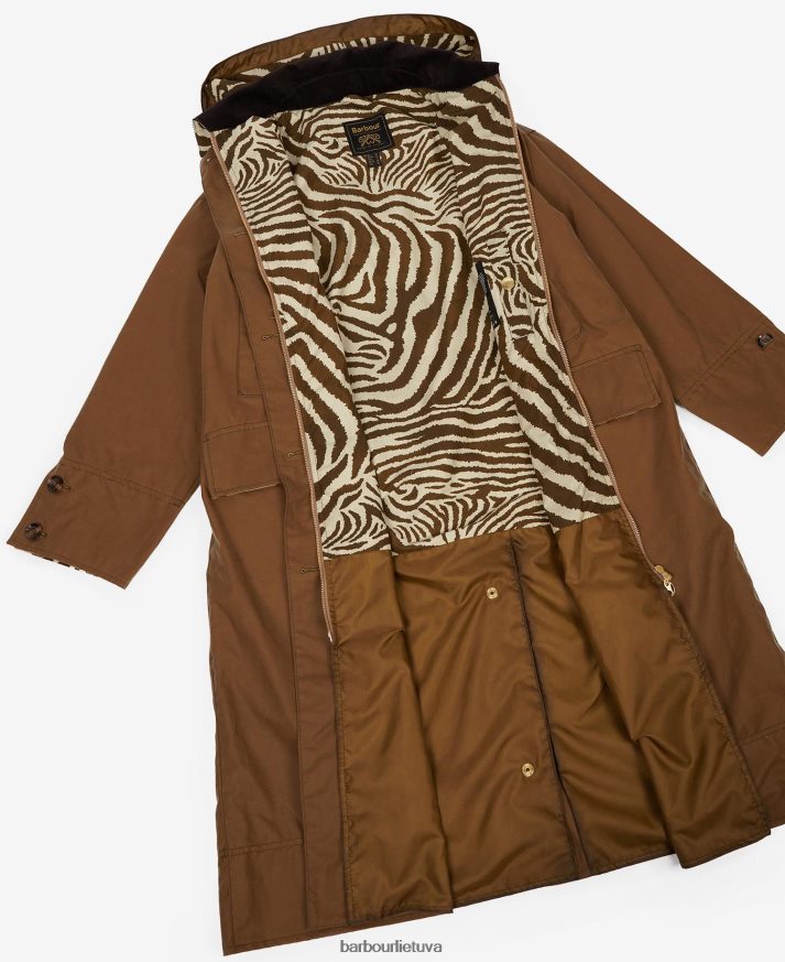 apranga Barbour x House of Hackney petiver vaško striukė smėlis / limerence / dangus moterys 6F6D801382