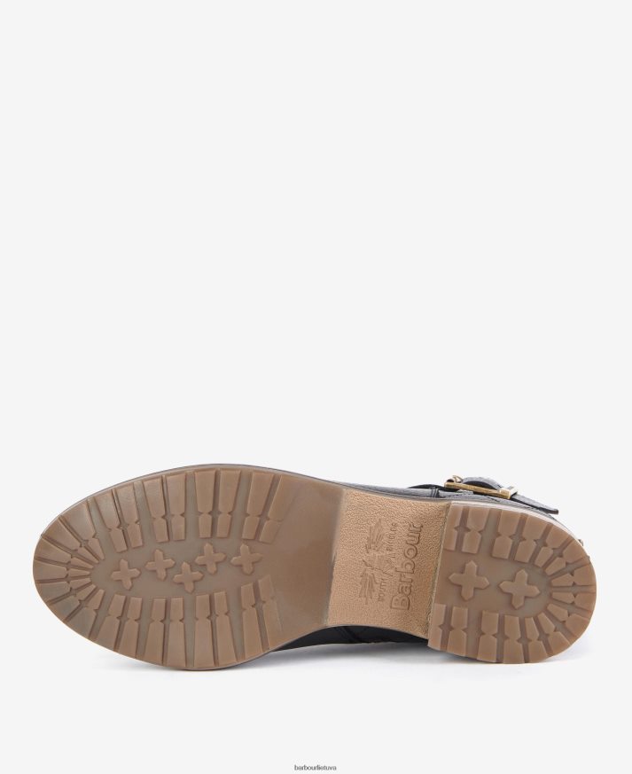 avalynė Barbour Darlene diržiniai batai klasikinis juodas moterys 6F6D802078