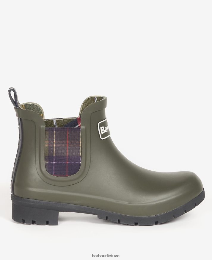 avalynė Barbour Kingham Wellingtons juodas moterys 6F6D802159