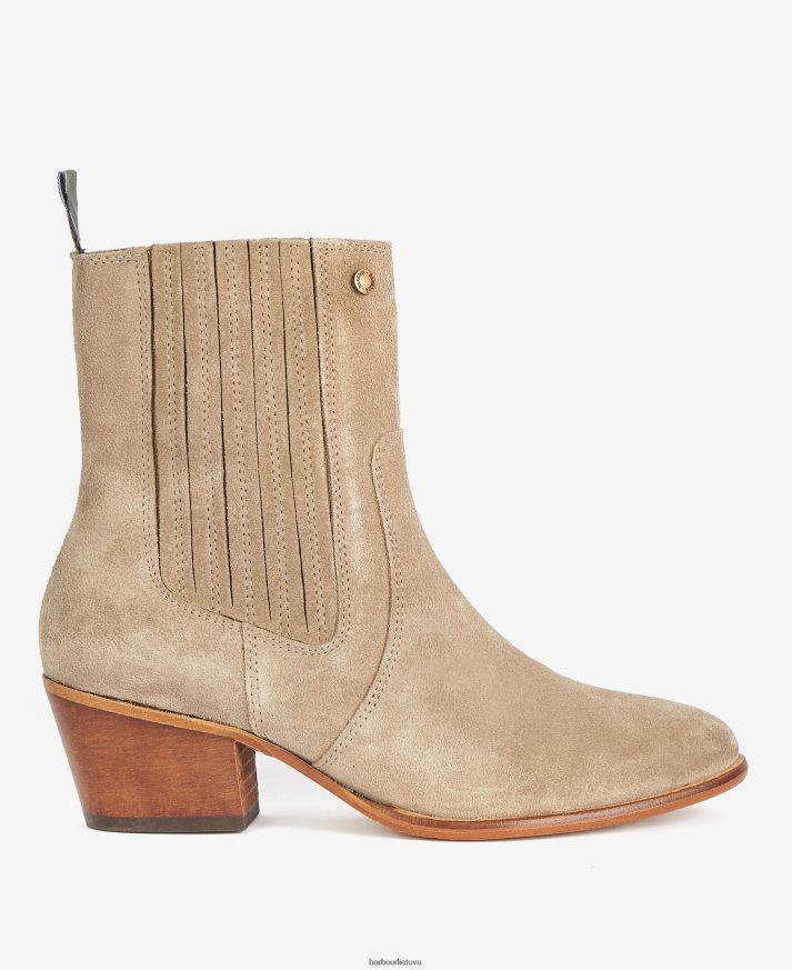 avalynė Barbour Prue vakarietiški chelsea batai taupe moterys 6F6D802075