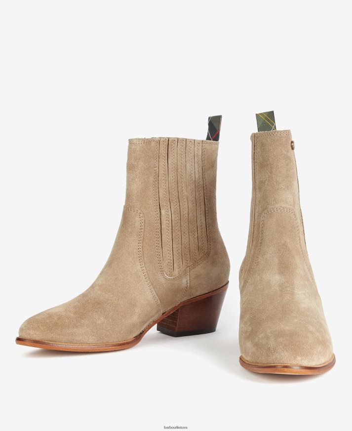 avalynė Barbour Prue vakarietiški chelsea batai taupe moterys 6F6D802075