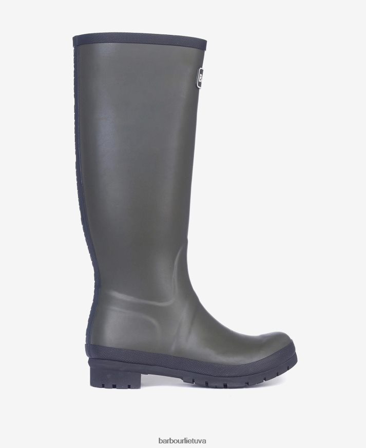 avalynė Barbour abbey Wellington batai juodas moterys 6F6D802163