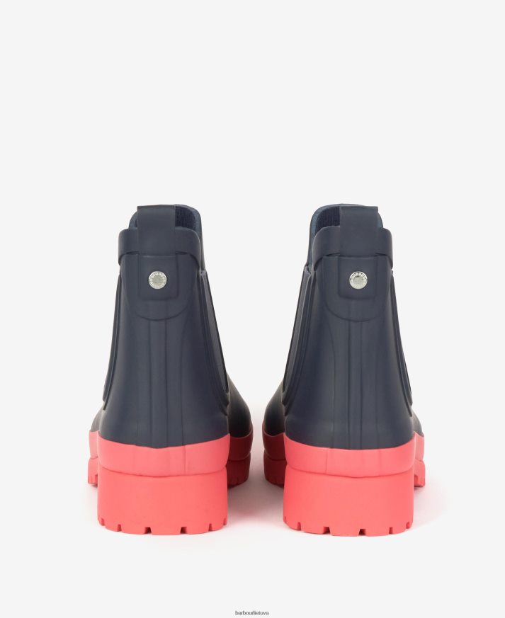 avalynė Barbour dedešvos velingtonai tamsiai / rožinis punšas moterys 6F6D802174