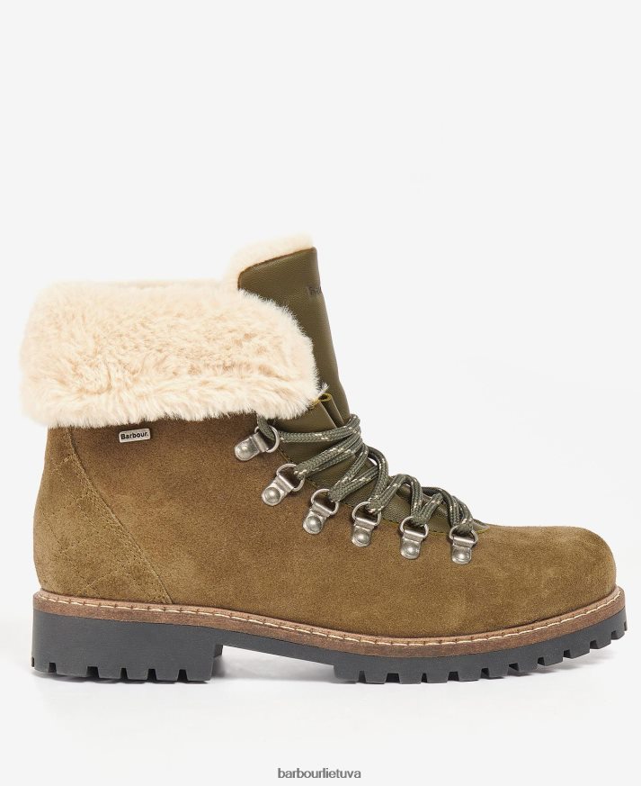 avalynė Barbour paisley batai chaki moterys 6F6D802080