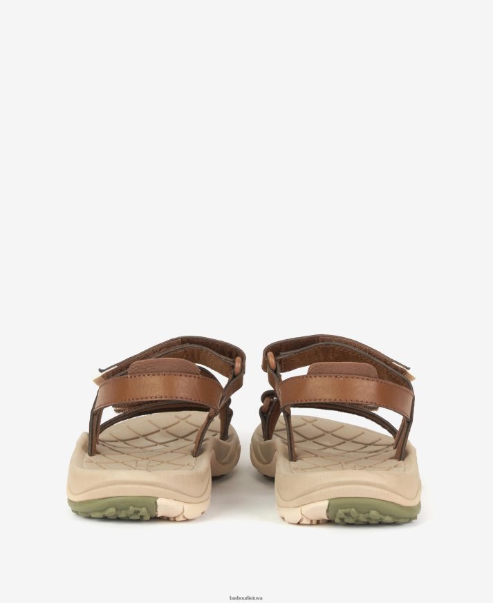 avalynė Barbour kenmore sportinės basutės su dirželiais įdegis moterys 6F6D802102