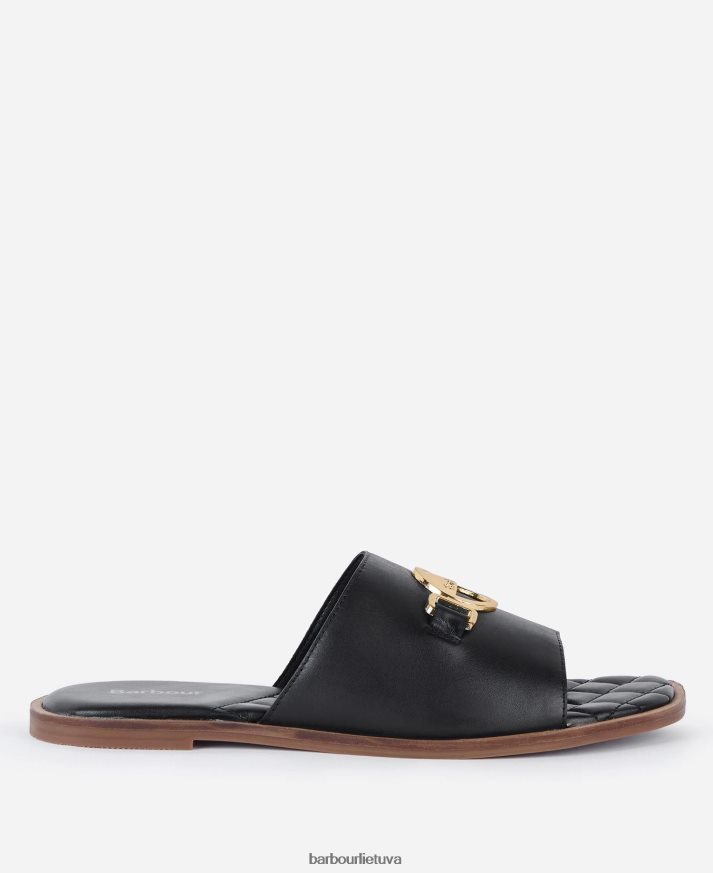 avalynė Barbour našlaičių sandalai klasikinis juodas moterys 6F6D802115