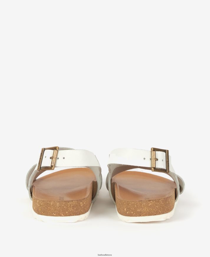 avalynė Barbour rochelle kryžminio dirželio sandalai konjako moterys 6F6D802092