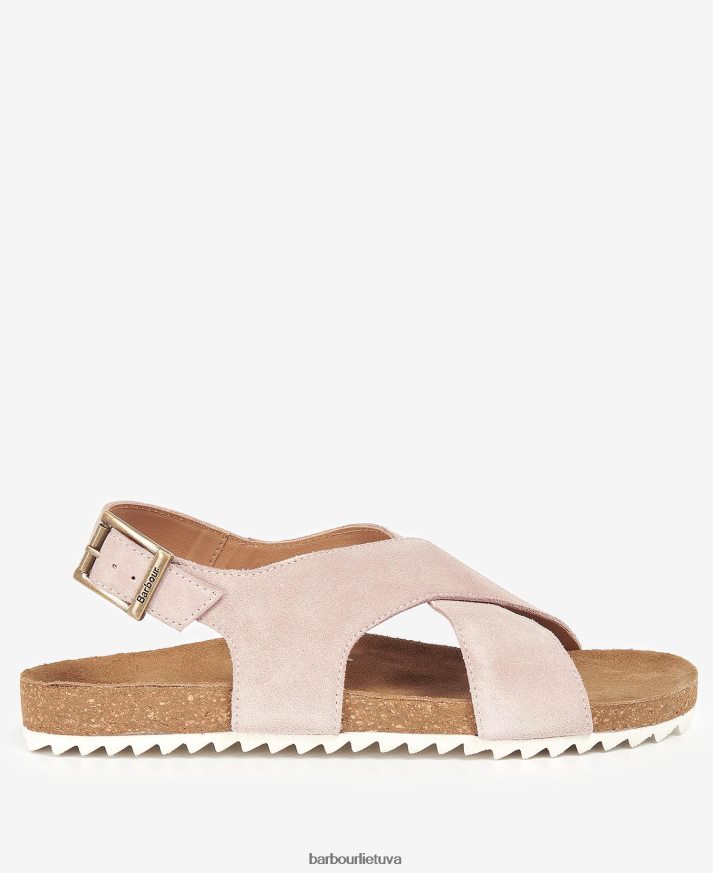 avalynė Barbour rochelle sandalai sidabrinė bijūnų zomša moterys 6F6D802100