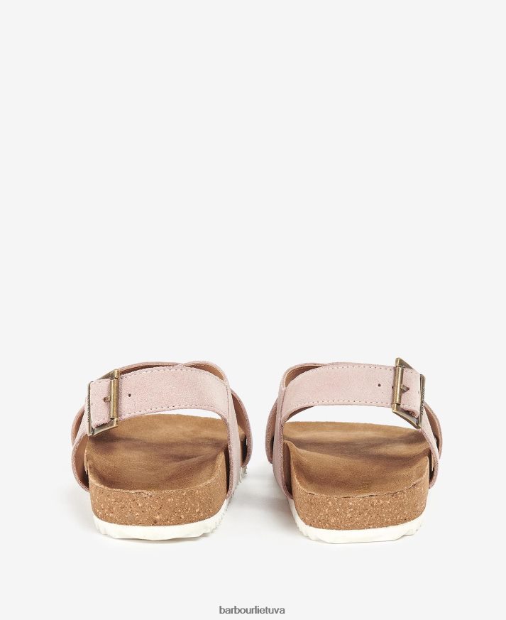 avalynė Barbour rochelle sandalai sidabrinė bijūnų zomša moterys 6F6D802100