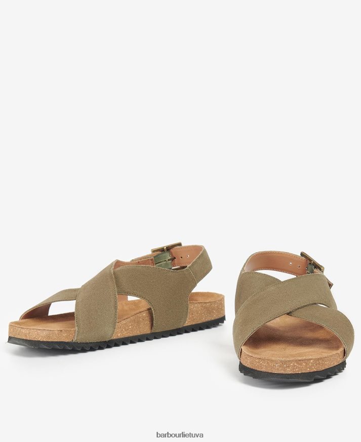 avalynė Barbour rochelle sandalai sidabrinė bijūnų zomša moterys 6F6D802119