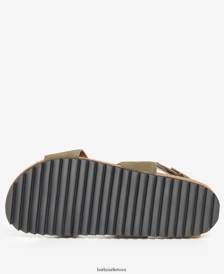 avalynė Barbour rochelle sandalai sidabrinė bijūnų zomša moterys 6F6D802119