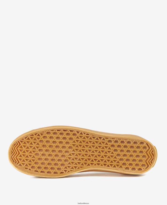 avalynė Barbour Portree drobiniai treniruokliai ekru / guma moterys 6F6D802128