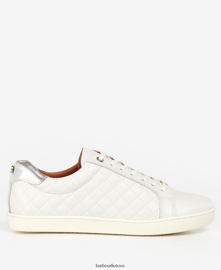 avalynė Barbour cosmo treniruokliai sidabrinė metalinė oda moterys 6F6D802130