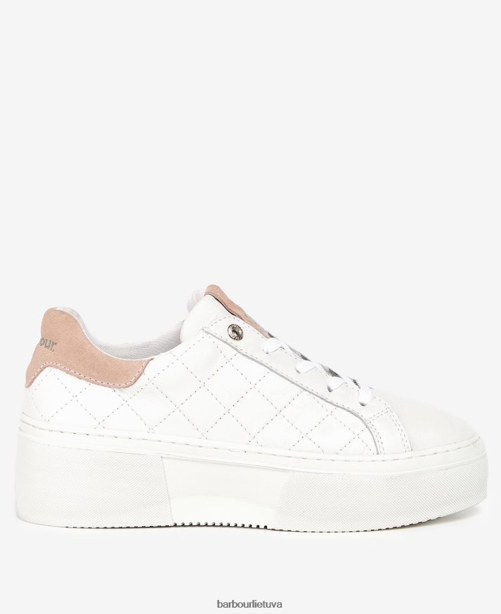 avalynė Barbour darla treniruokliai baltas/sidabrinis bijūnas moterys 6F6D802126