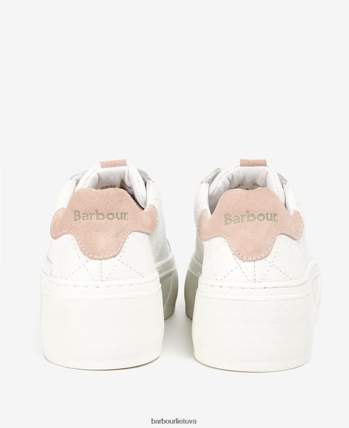 avalynė Barbour darla treniruokliai baltas/sidabrinis bijūnas moterys 6F6D802126