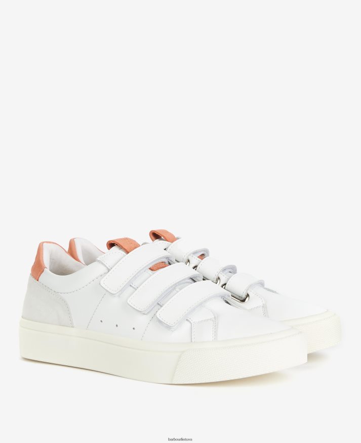 avalynė Barbour georgie trigubo dirželio treniruokliai balta/levanda moterys 6F6D802137