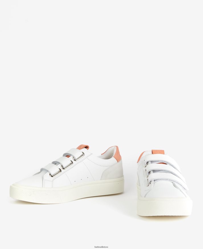 avalynė Barbour georgie trigubo dirželio treniruokliai balta/levanda moterys 6F6D802137