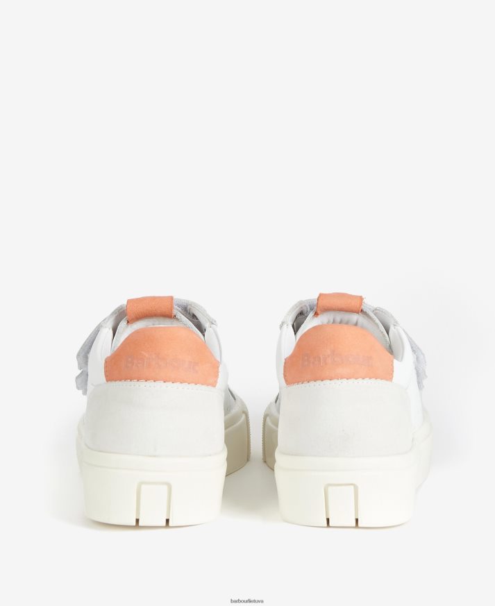 avalynė Barbour georgie trigubo dirželio treniruokliai balta/levanda moterys 6F6D802137