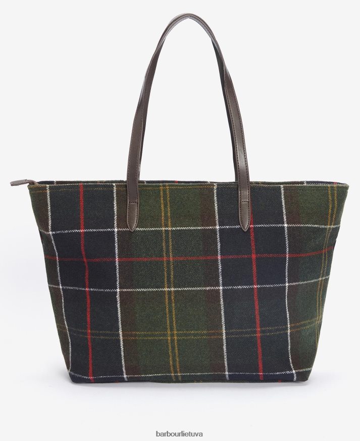 priedai Barbour Tasche Witford tartaninis krepšys klasikinis tartanas moterys 6F6D802394