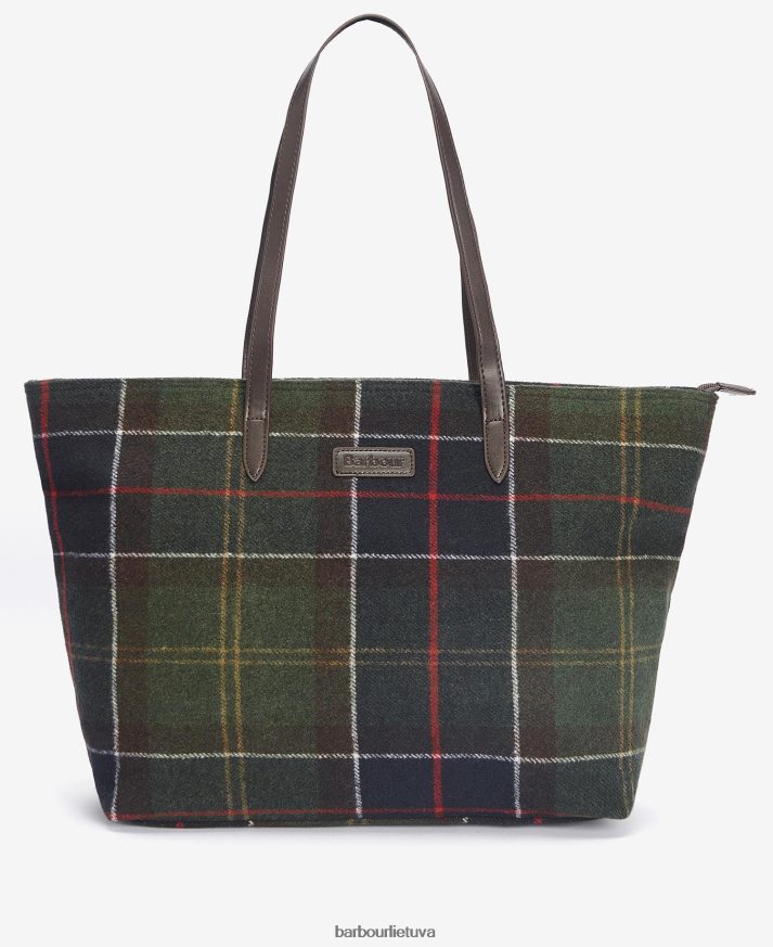 priedai Barbour Tasche Witford tartaninis krepšys klasikinis tartanas moterys 6F6D802394