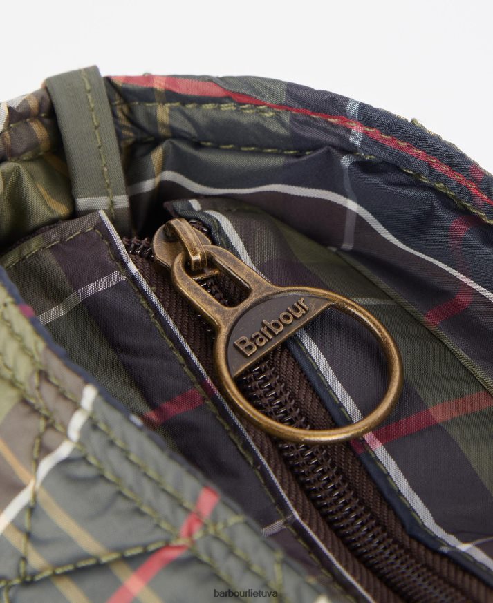 priedai Barbour Wetherham dygsniuotas tartaninis krepšys klasikinis tartanas moterys 6F6D802407