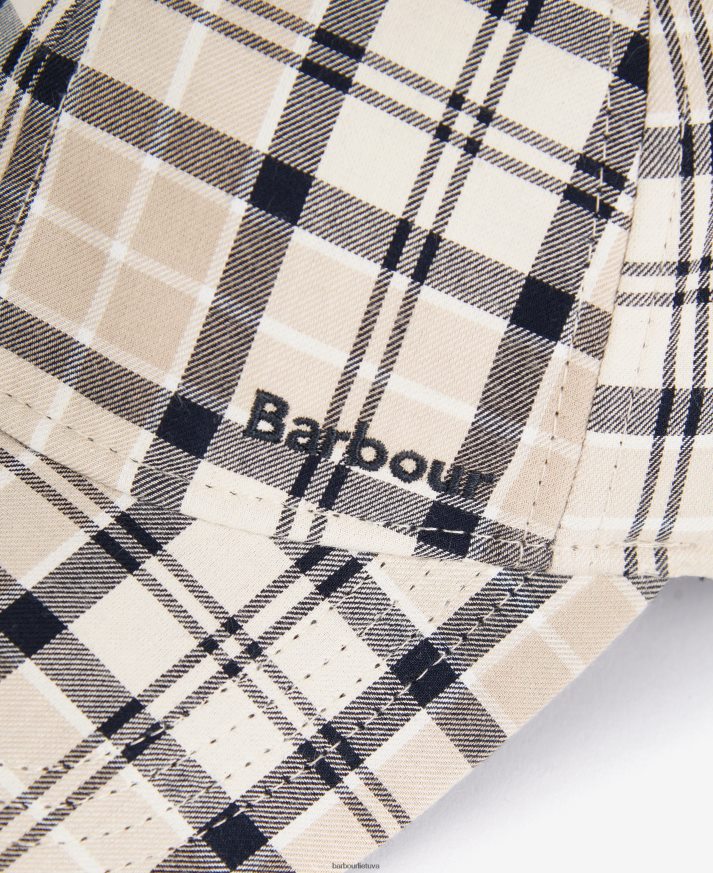 priedai Barbour rožinė tartan sportinė kepurė tranšėjos / laivynas moterys 6F6D802429