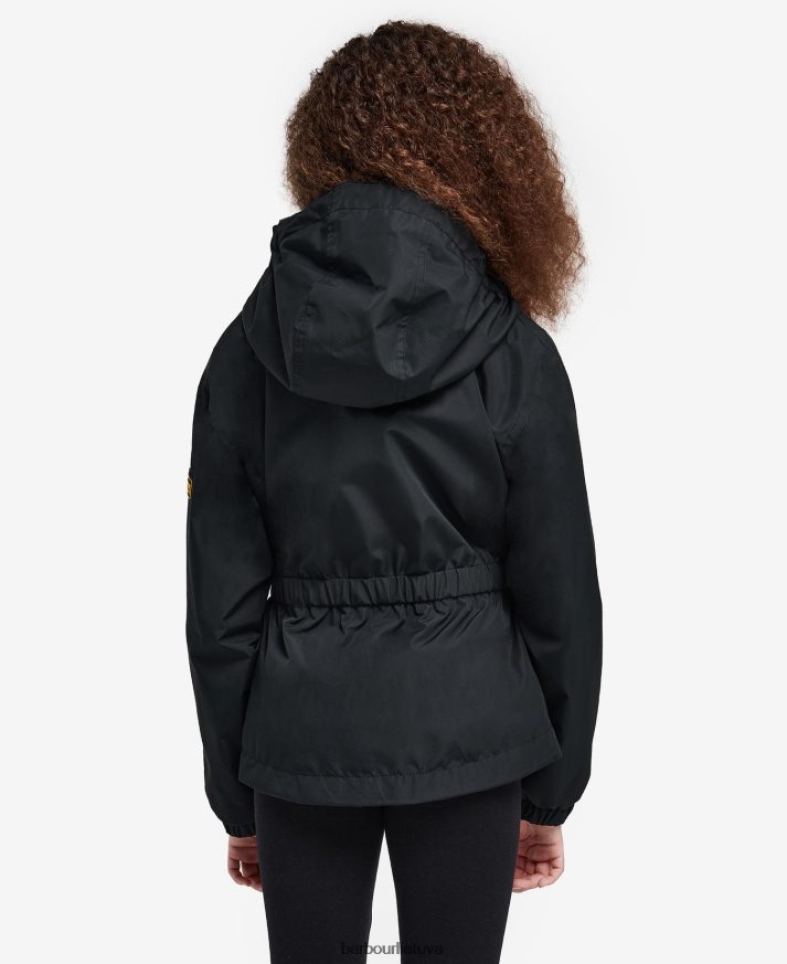 apranga Barbour valtteri dušui atspari striukė klasikinis juodas mergaites 6F6D802558